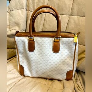 Vintage Gucci Monogram Doctor Satchel Speedy Bag